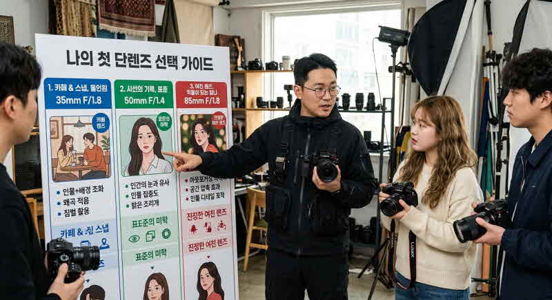 당신에게 맞는 단렌즈는?