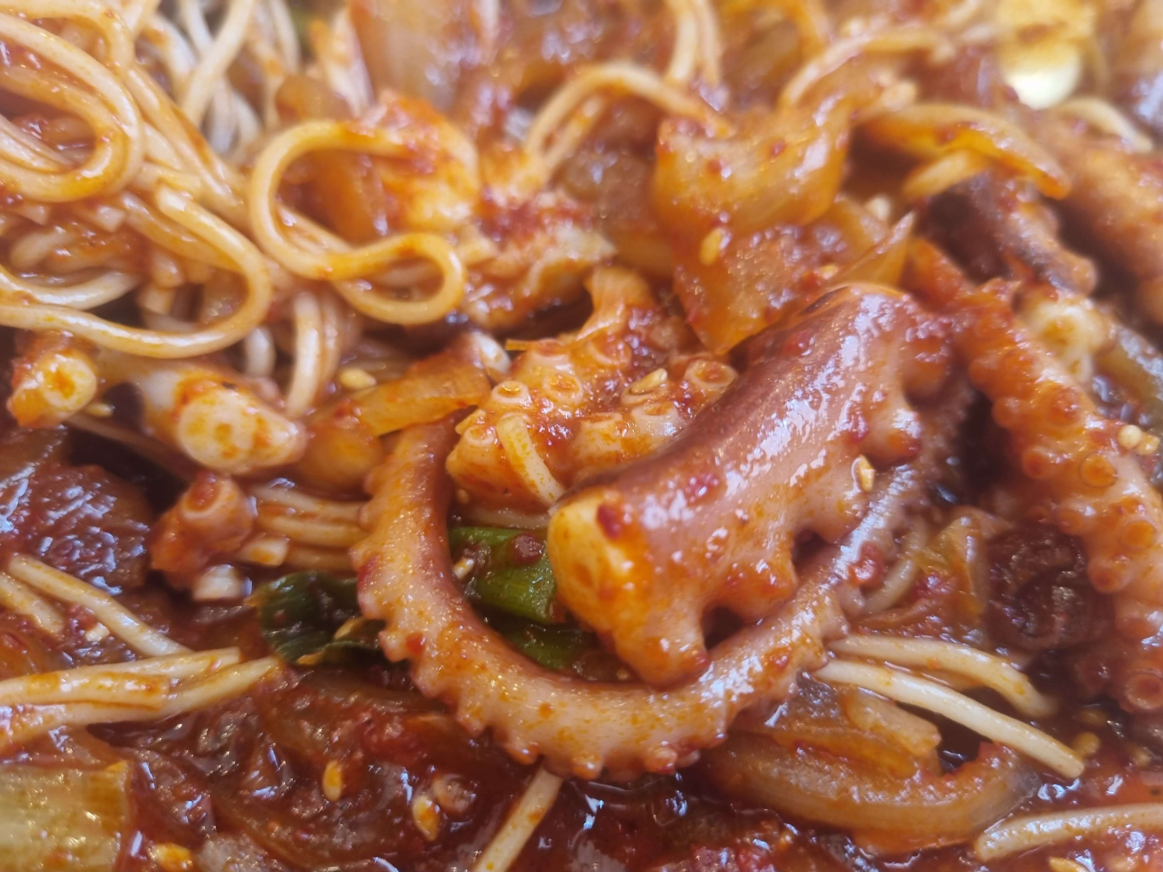낙지 면