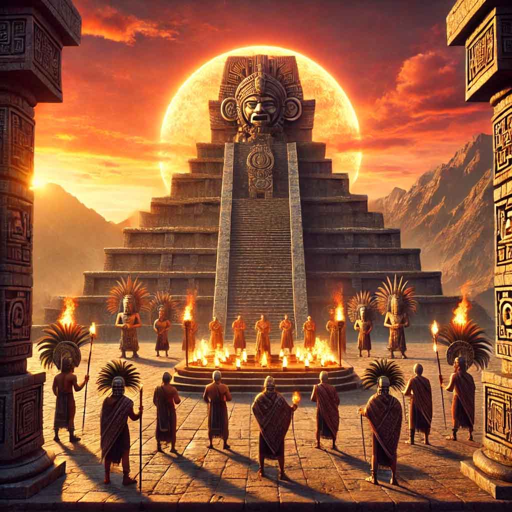 아즈텍 제국의 희생 의식과 신앙 체계
