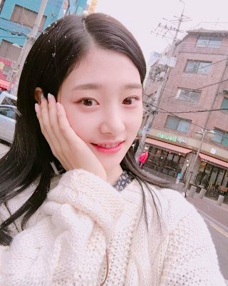 정채연 성형전 다이어트