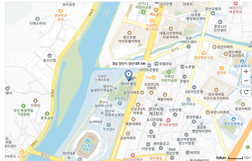 양산 삽량 문화 축전 찾아오는 길