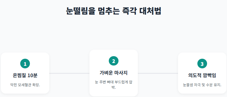 눈떨림 이유