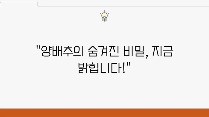 양배추 효능 10가지, 부작용