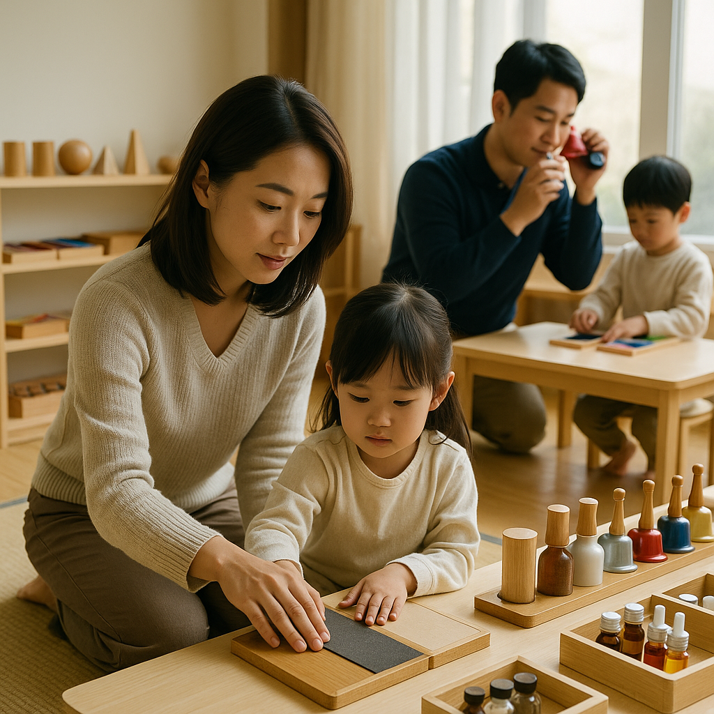 몬테소리 감각 교육 교구 종류와 활용법