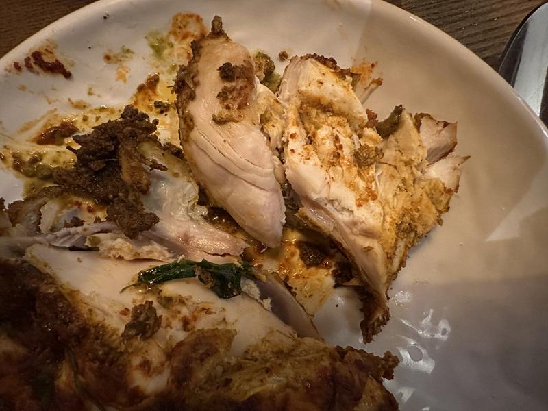 아그라 탄두리 치킨 속살