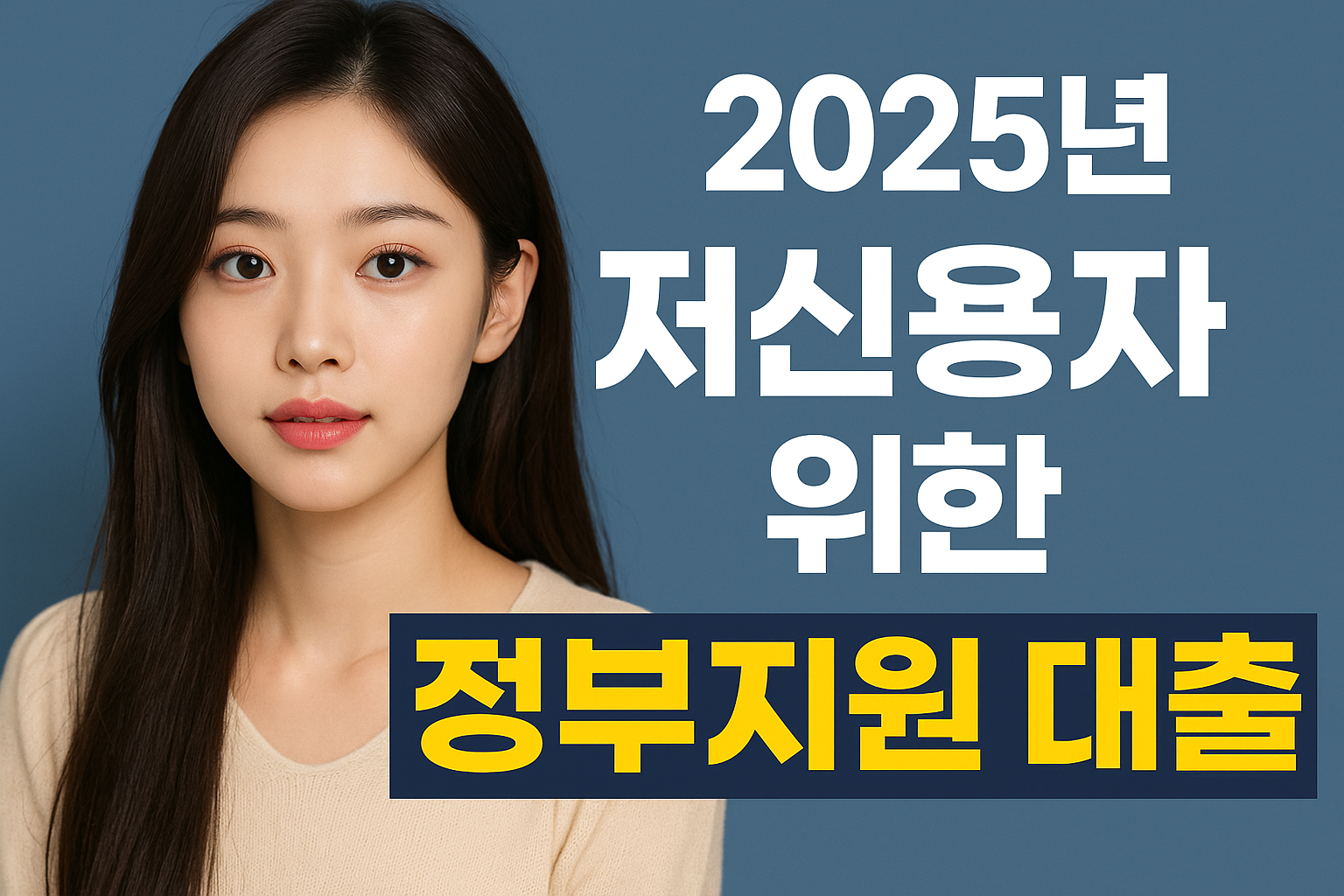 저신용자 정부지원대출