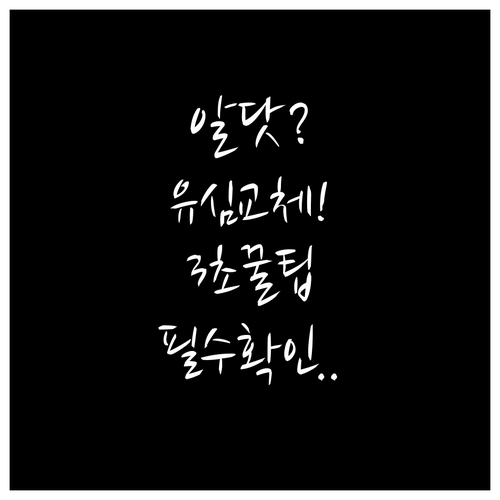 알닷 유심 교체 방법과 대상 확인하기..