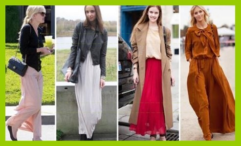 자라 맥시 스커트 코디 팁