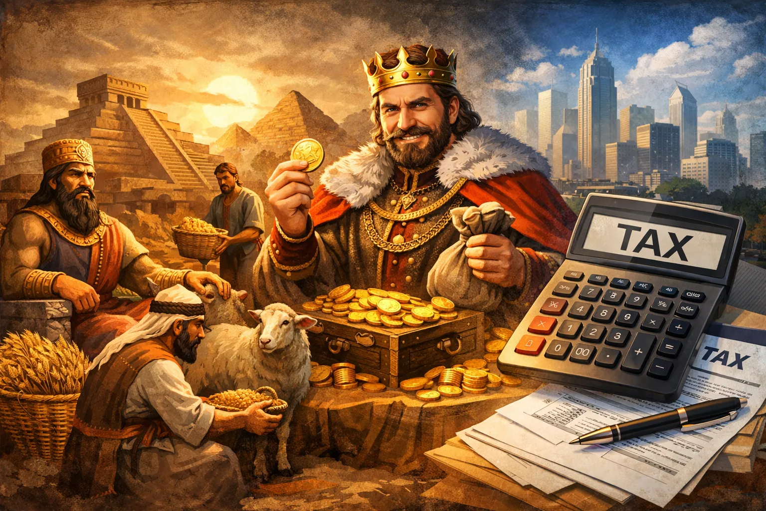 사람들은 왜 세금을 내기 시작했을까? 세금의 놀라운 역사