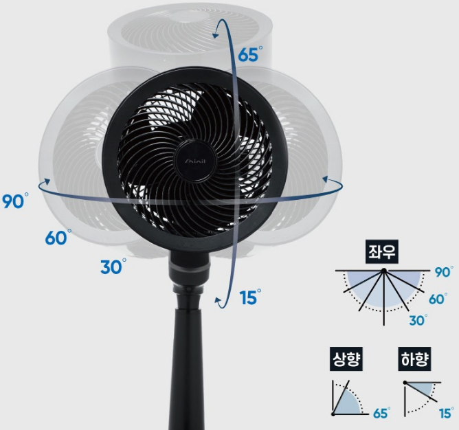 세분화된각도조절기능