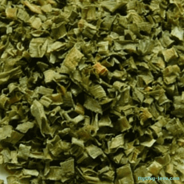 말린 차이브 잎