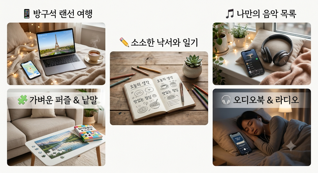 체력 방전될 때 방구석에서 즐기는 로우스펙 취미 추천 다섯 가지