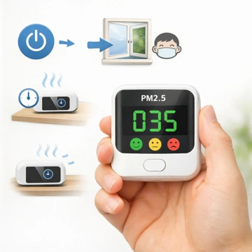 미세먼지측정기 사용법과 측정 방법 설명6