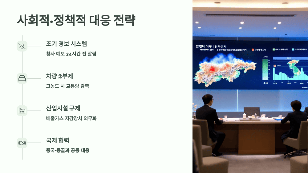 사회적&middot;정책적 대응 전략