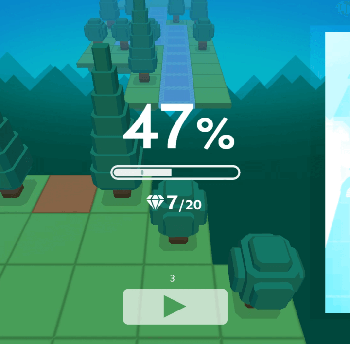 롤링스카이-무료게임-종료-화면