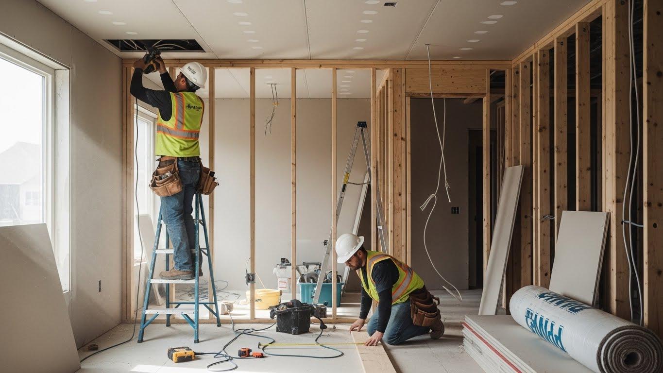 인테리어 공사 시간