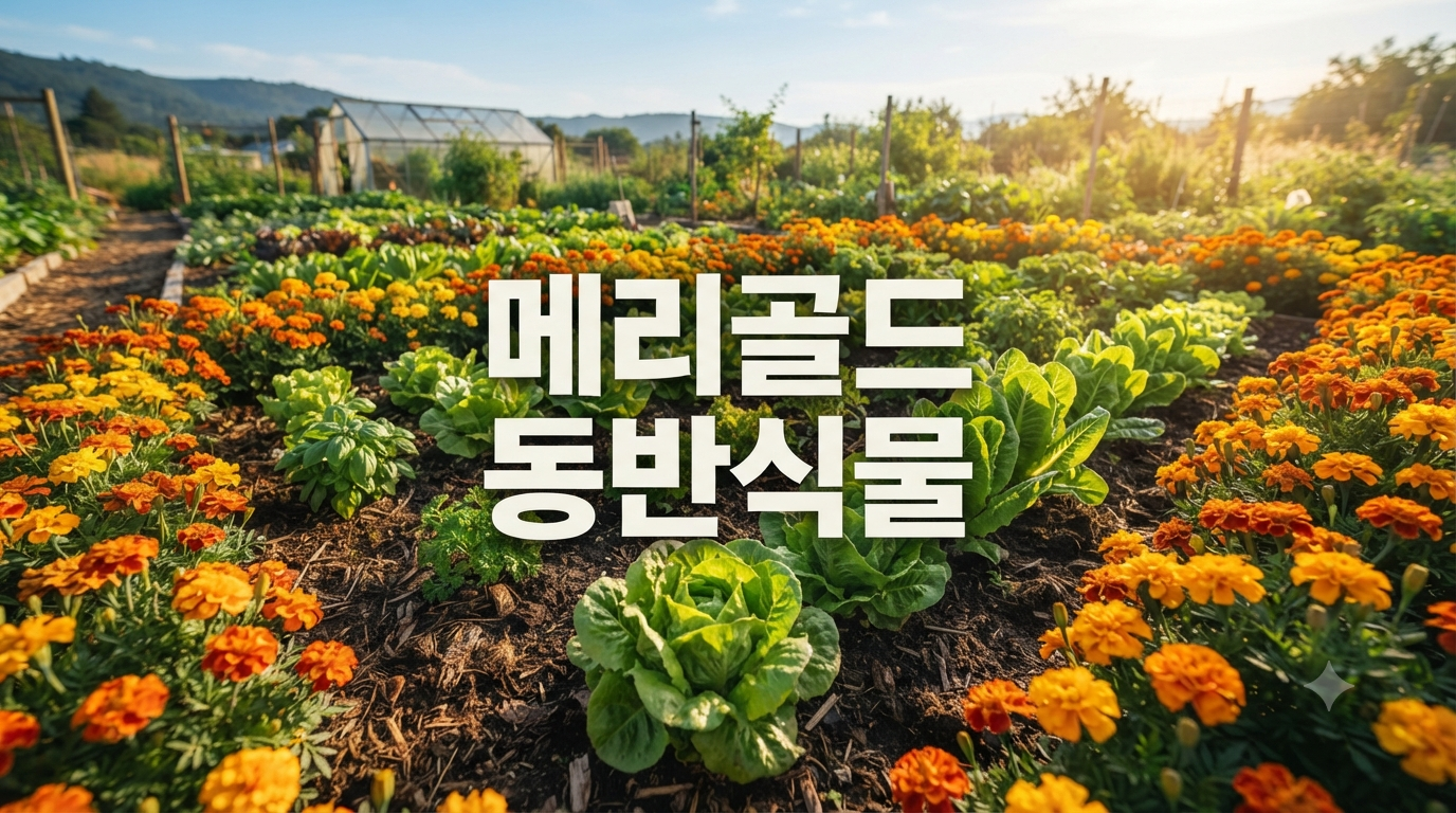메리골드 동반식물 농법