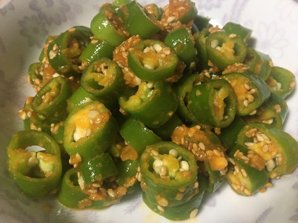 고추 쌈장 무침