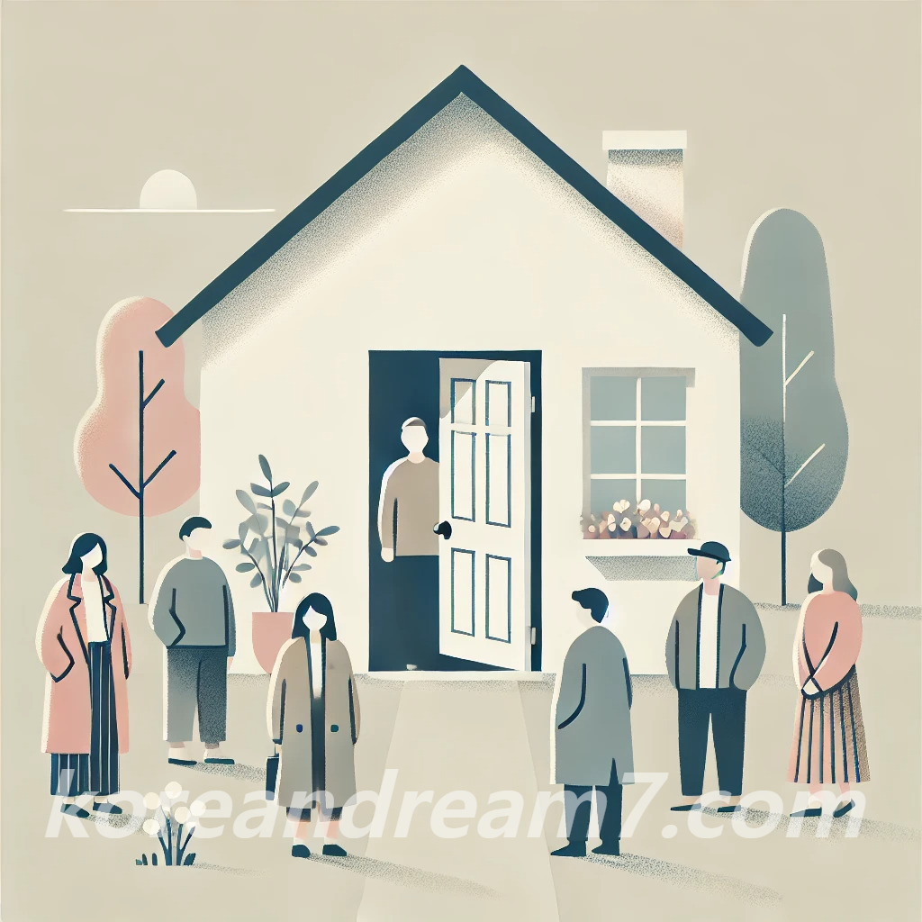 집에 손님 오는 꿈