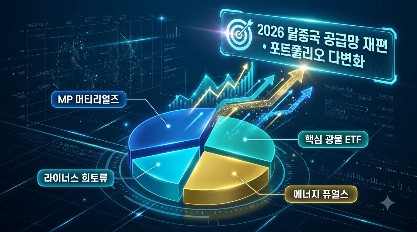 2026년 미국 희토류 정제기업 관련주&amp;#44; 핵심광물 공급망 재편 투자 핵심 정리