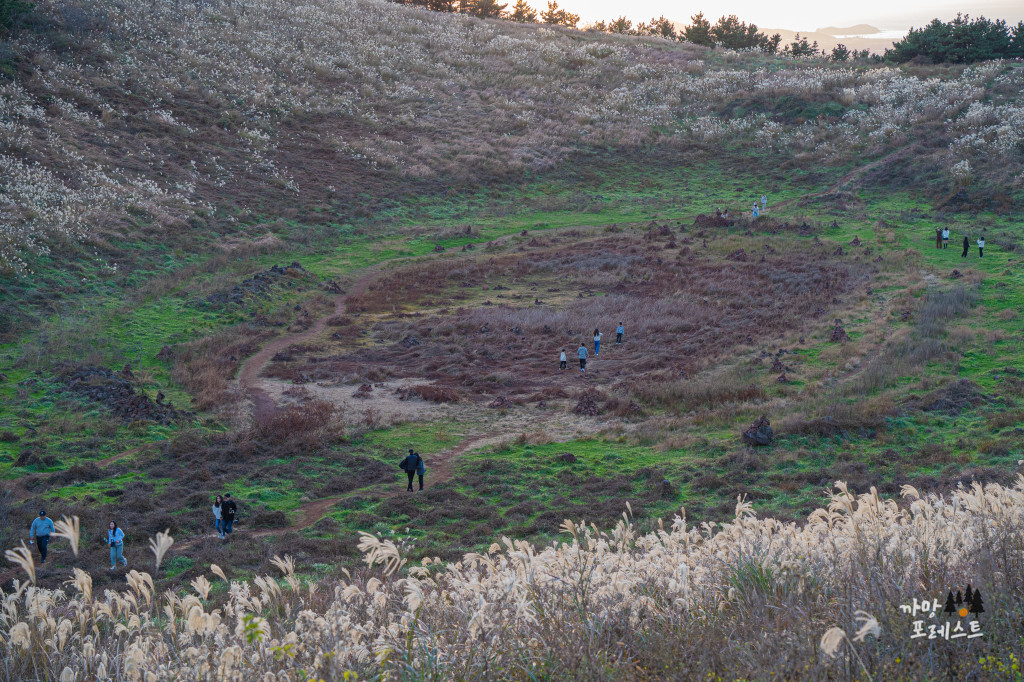 금오름 산정호수
