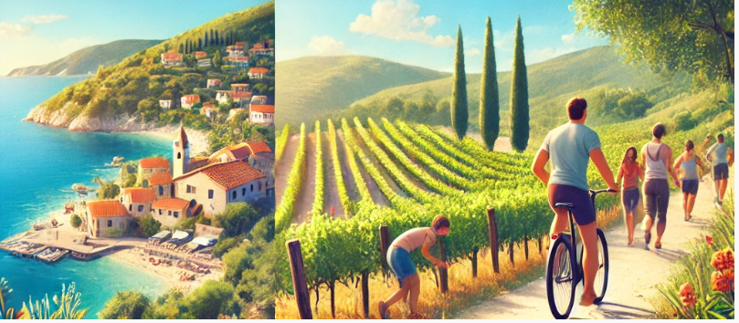 지중해 운동 사진