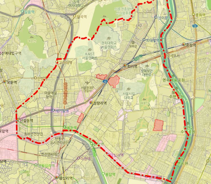 동대문구 상업지역