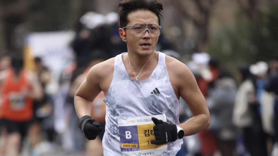 배우 진태현이 러닝 크루 문화에 대한 소신 발언