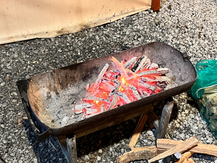 불멍 및 바베큐용 그릴