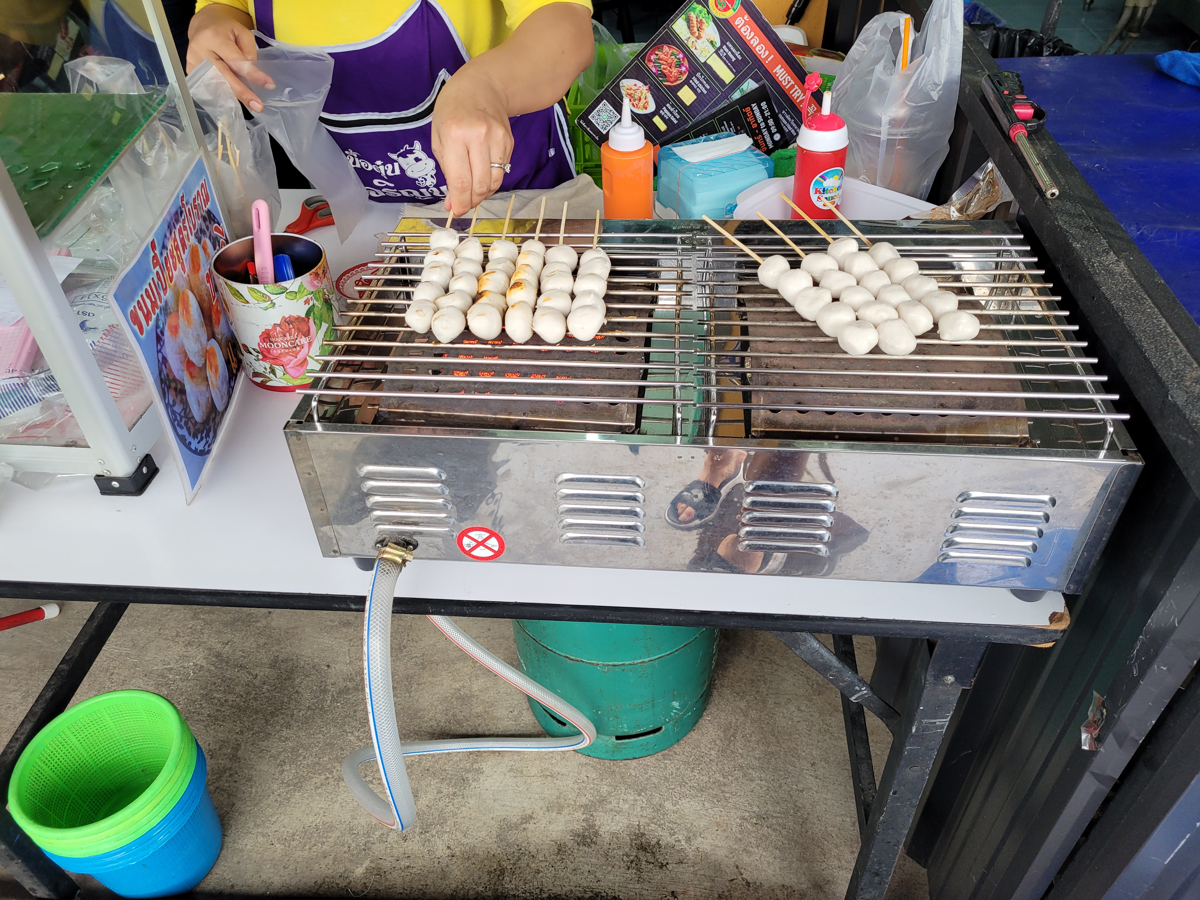 갈비국수에서 파는 꼬치