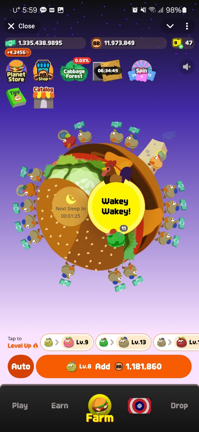 버거 블래스트 코인 채굴 방법 