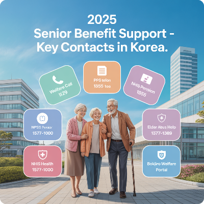 65세 이상 노인(고령자) 혜택 지원금 이미지
