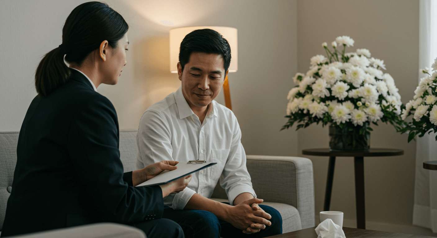 장례 서비스와 후속 지원