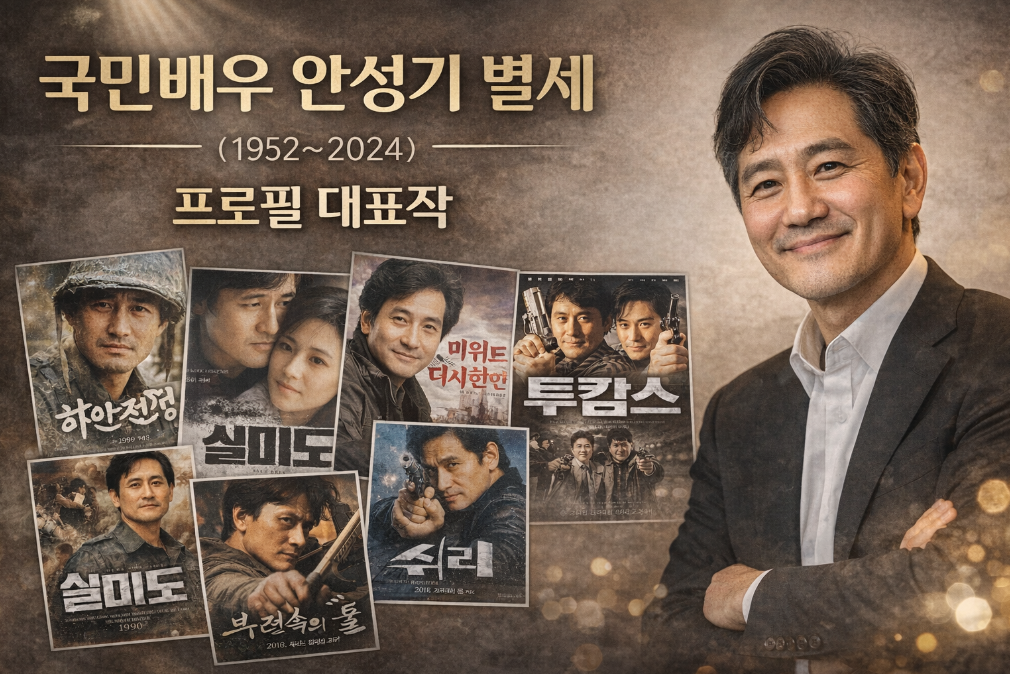 국민배우 안성기 별세, 40년 대표작으로 돌아보는 그의 발자취