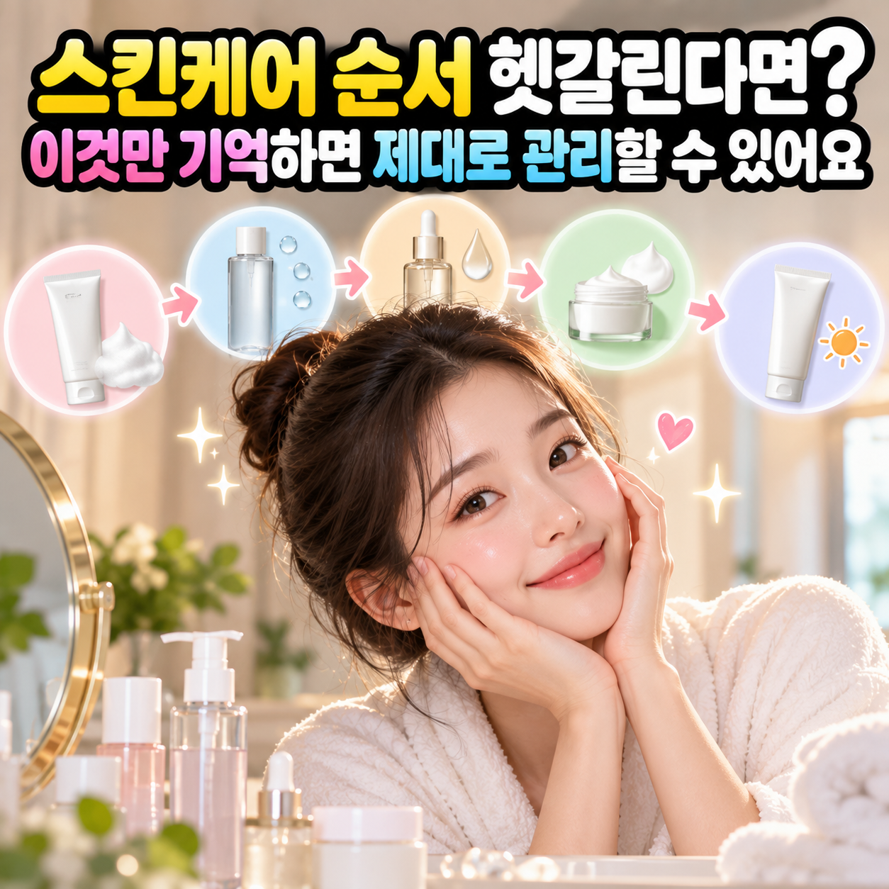 스킨케어 순서