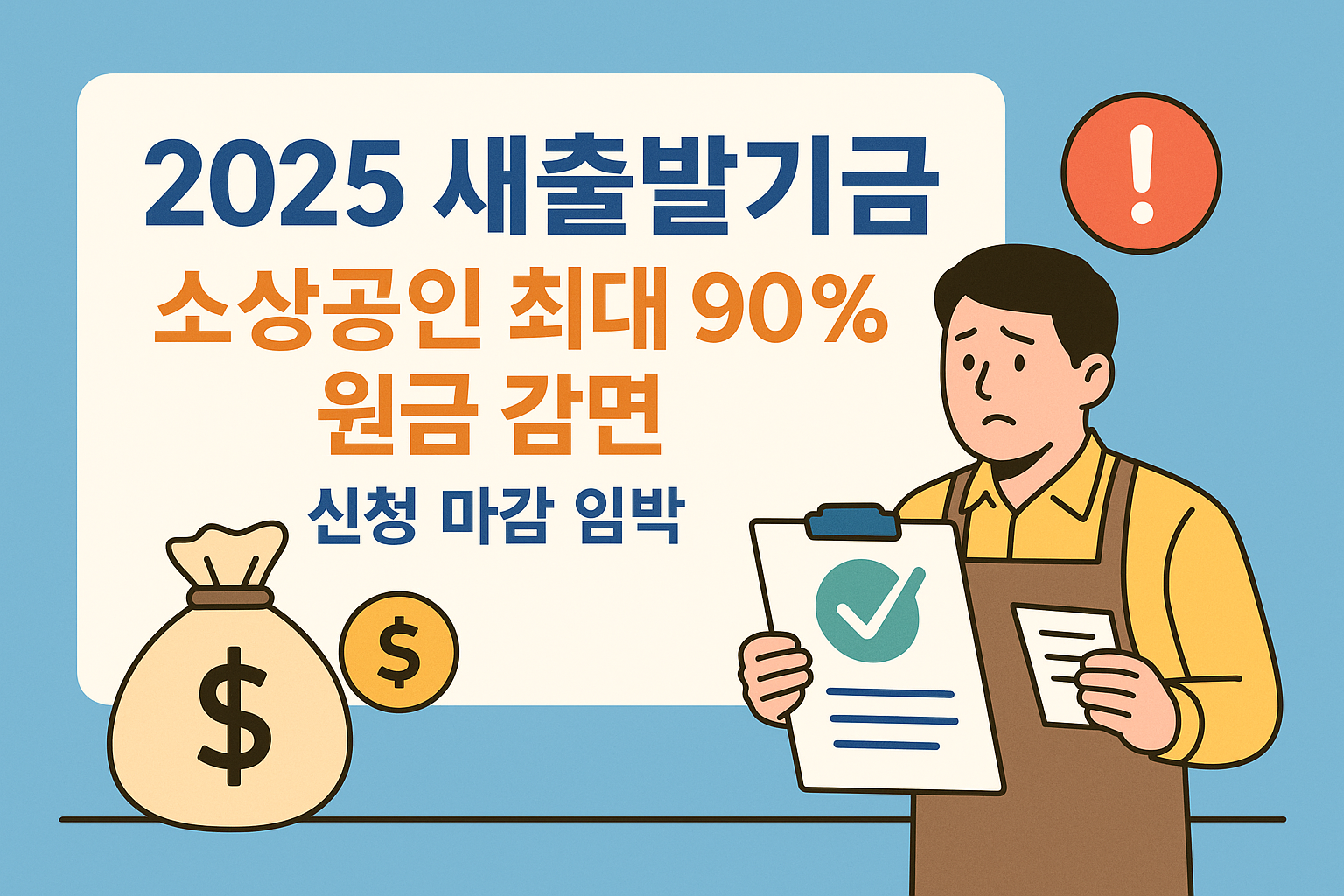 2025 새출발기금 포스터