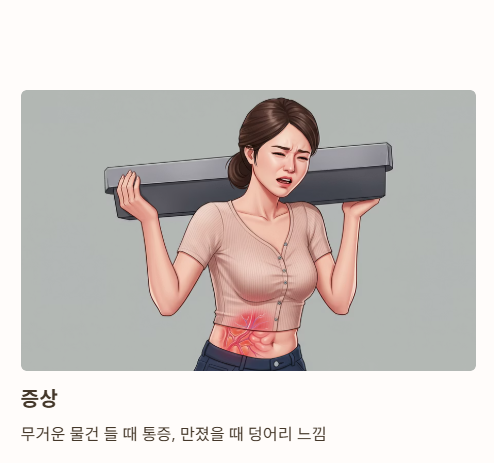 탈장(서혜부 탈장)