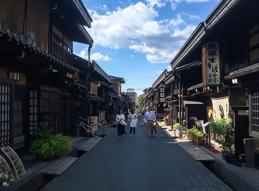 일본 다카야마 역사 여행 산 마치 거리 관련 사진
