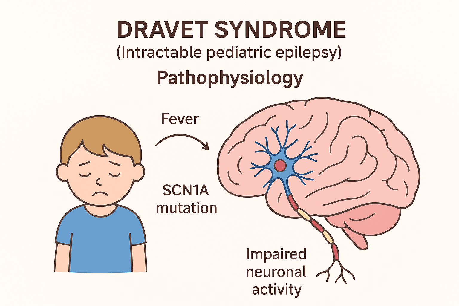 드라벳 증후군(난치성 소아 간질)