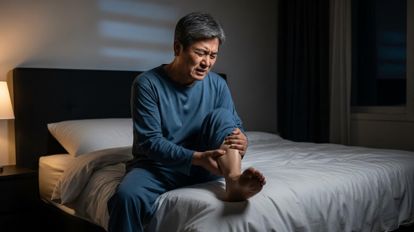 다리에 쥐가날때 응급 처치 사진 2