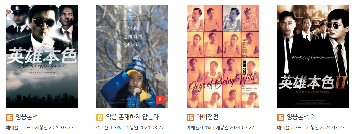 메가박스 문화의 날 3월 27일 수요일