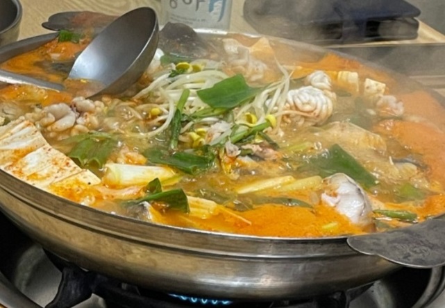 인천-생태전골-대구전골-용인정-민어회