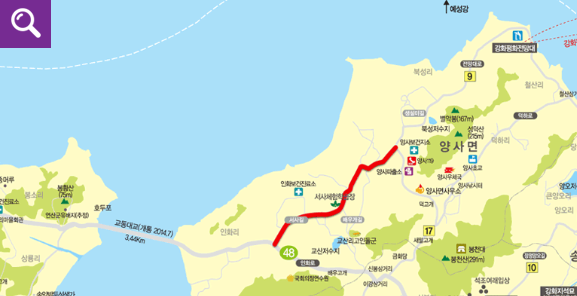 자전거코스(교산 ~ 인화)