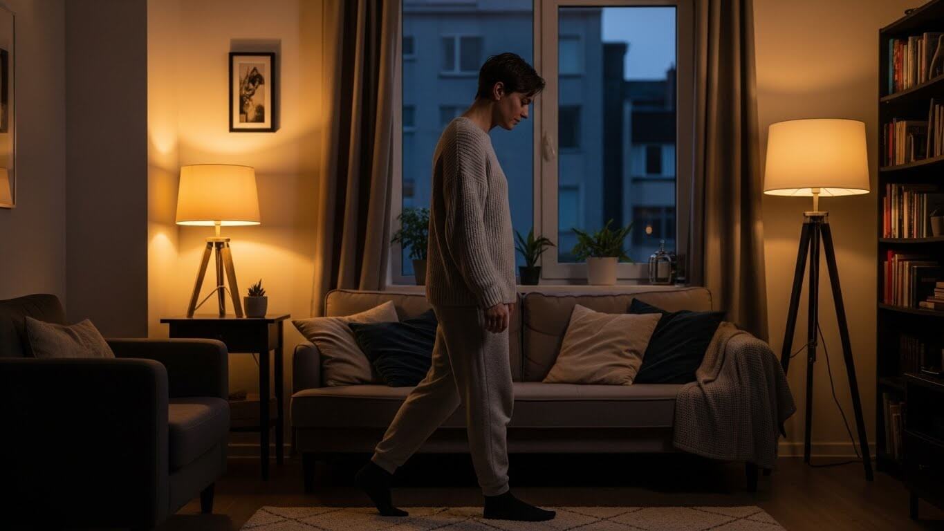 Light evening movement and walking as simple ways to reduce leg cramps at night