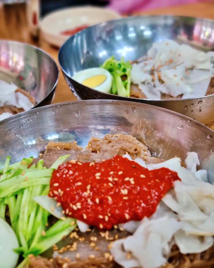 생방송투데이 경동시장 청량리 매운 냉면 맛집