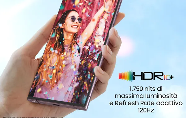 갤럭시 S22 울트라의 2세대 아몰레드 디스플레이