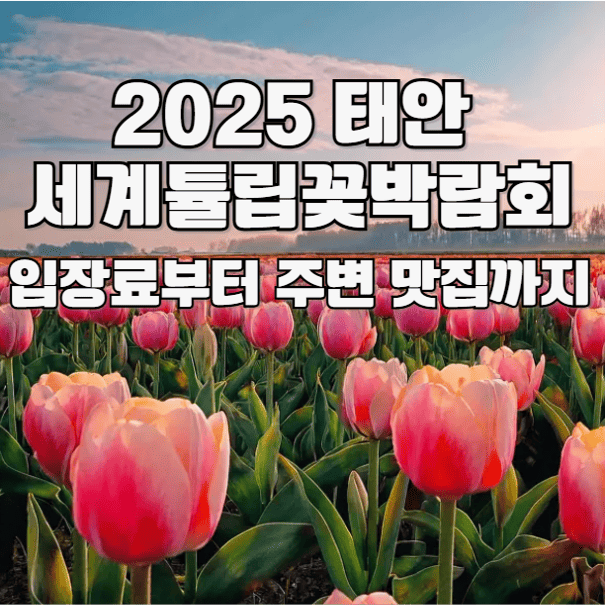 2025 태안 세계튤립꽃박람회