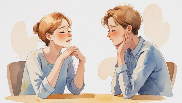 ENFP가 감정적으로 성숙해지기 위해서는, 진짜 감정을 가볍지 않게 다루는 연습이 필요합니다에 관한 그림