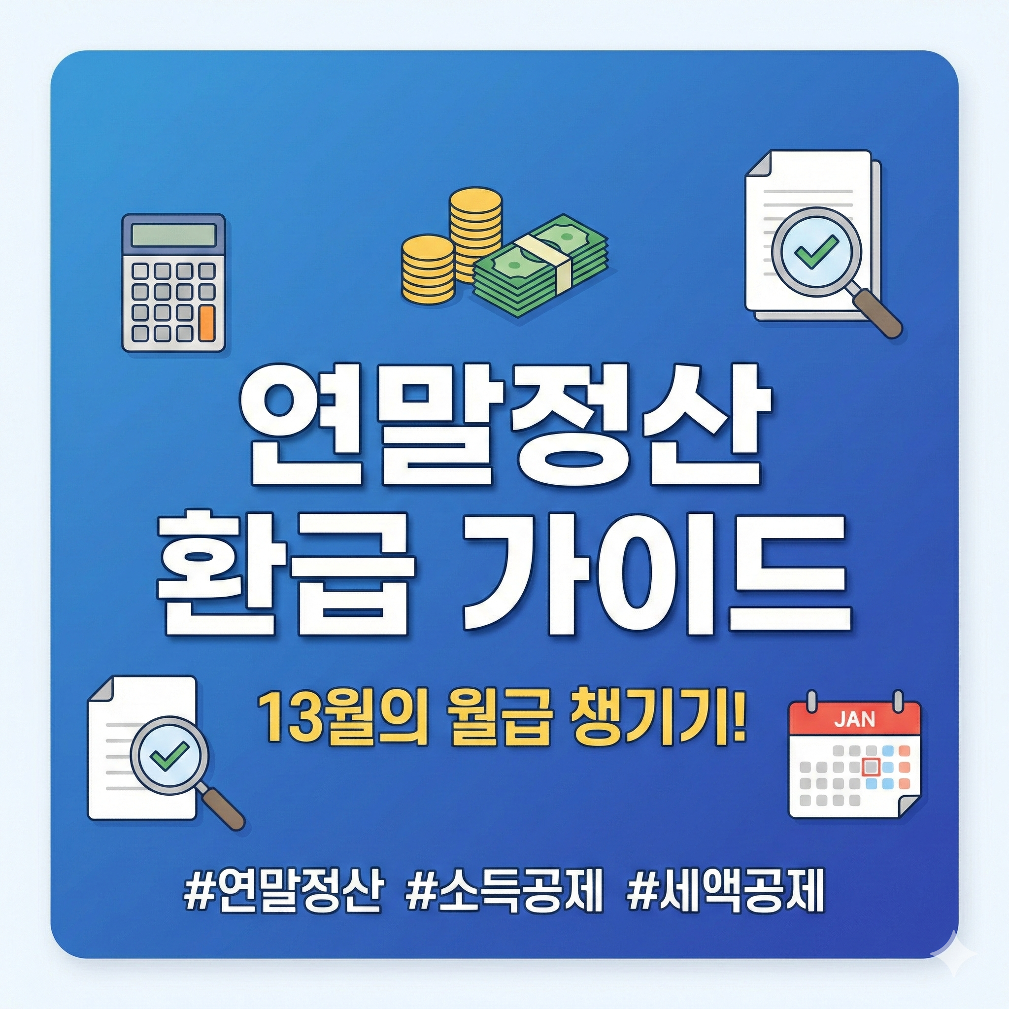 연말정산 기간 및 달라진 점 총정리: 13월의 월급 환급 전략