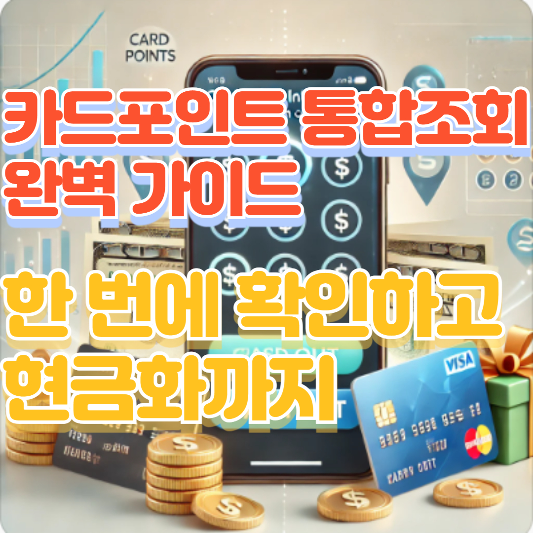 카드포인트 통합조회 완벽 가이드